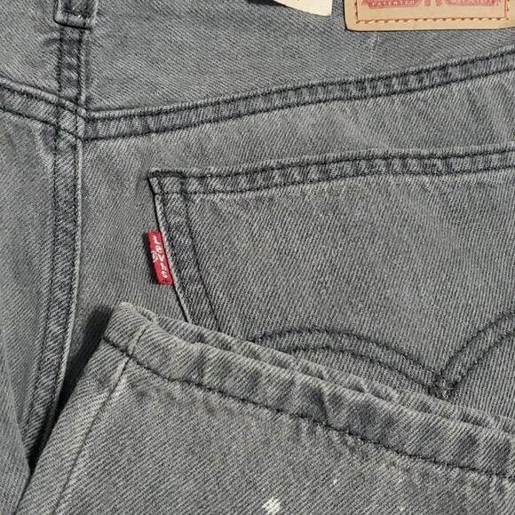 Levi’s nwt low pro straight size 29 grey jeans women’s 100% co… - Picture 15 of 16